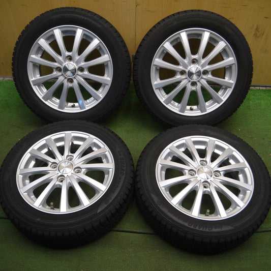 *送料無料*超バリ溝!キレイ!9.5分以上★スタッドレス 155/65R14 ヨコハマ アイスガード iG50 プラス WEZEN 14インチ PCD100/4H★4013008Hス