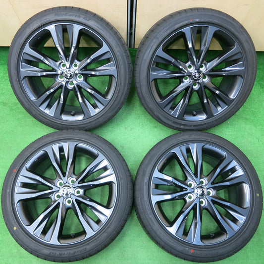 *送料無料*新車外し!23年★トヨタ カローラ ツーリング W×B 純正 215/45R17 ヨコハマ BluEarth-GT AE51 17インチ PCD100/5H★3121604イノ