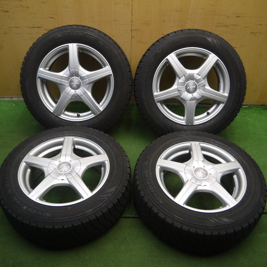 *送料無料* 超バリ溝!9.5分以上★スタッドレス 185/65R15 オートバックス ノーストレック N3i JOKER ジョーカー PCD100 114.3/4H マルチ★4022102Hス