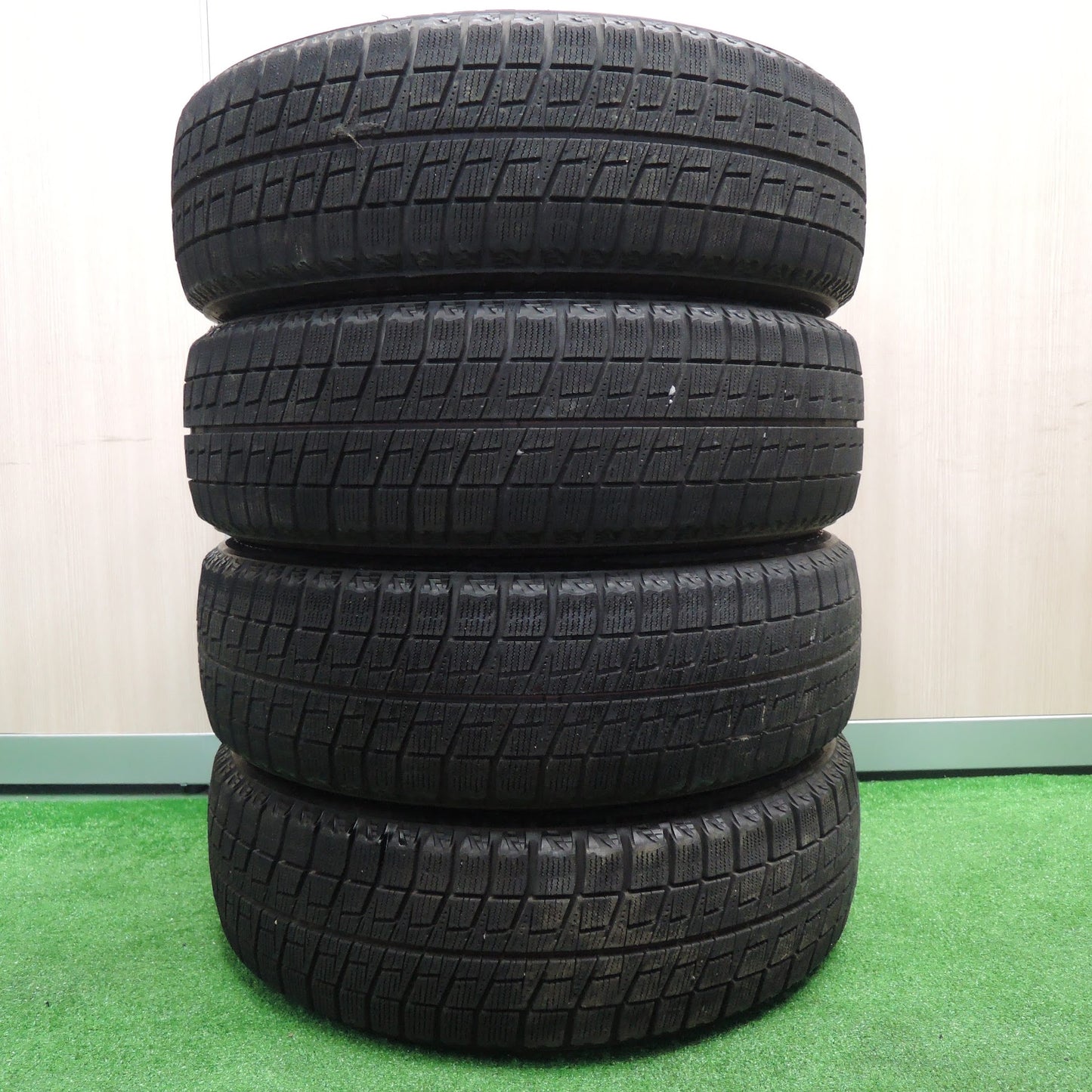 [送料無料]4本価格★日産 ノート 純正 175/60R15 スタッドレス ブリヂストン ブリザック REVO2 15インチ PCD100/4H★3090205NJス