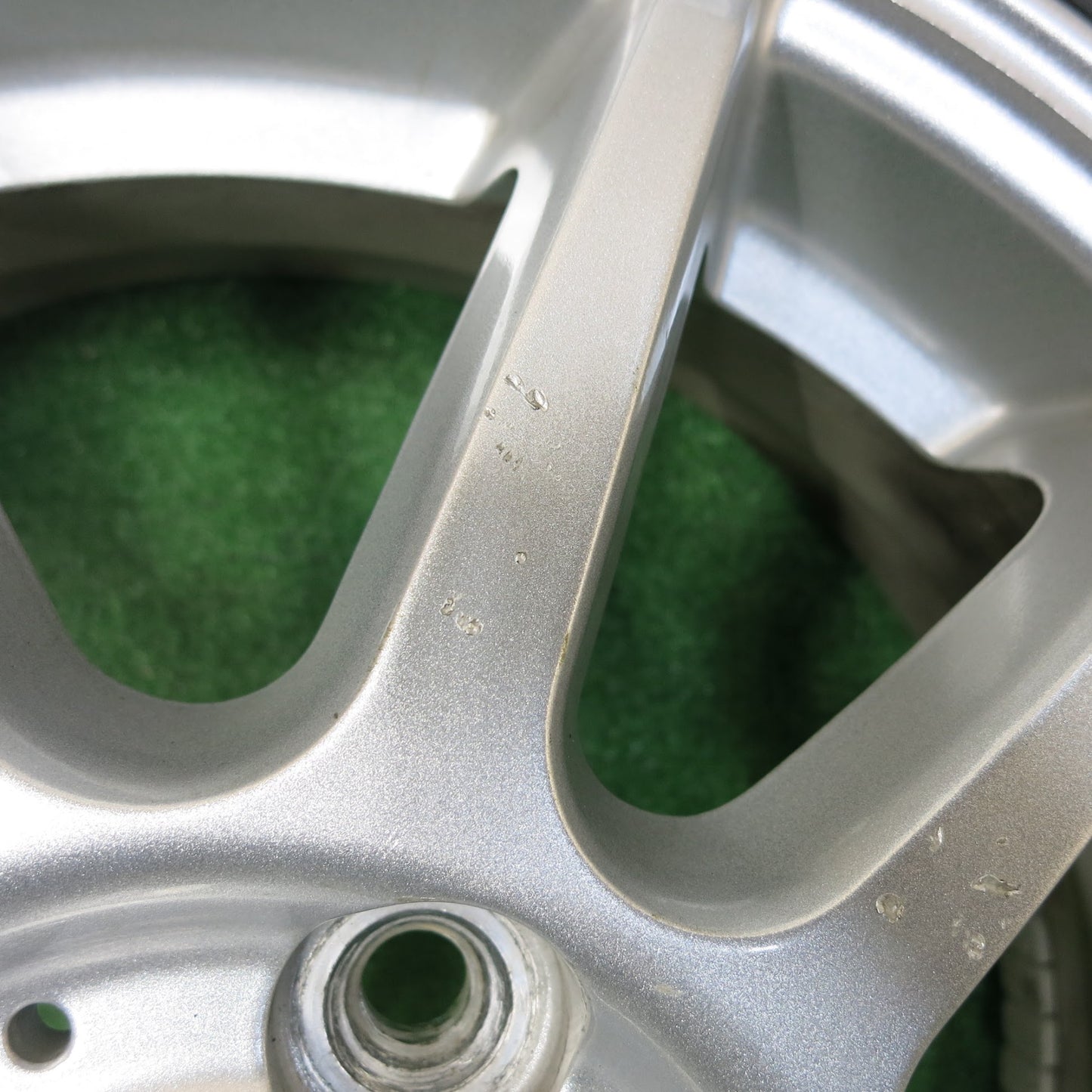[送料無料]バリ溝！キレイ！9分★スタッドレス 155/65R14 トーヨー ガリット G5 VENTO 社外 アルミ 14インチ PCD100/4H★3041503ヒス