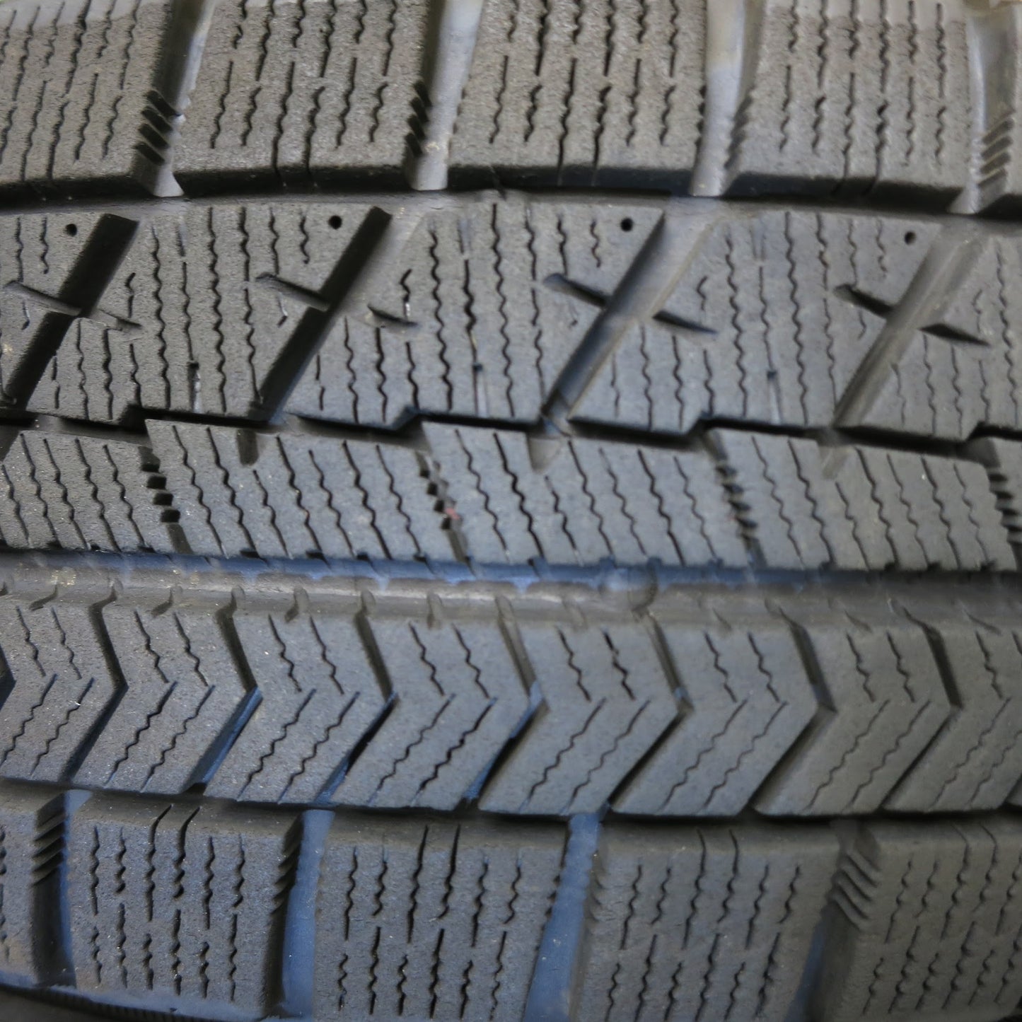 [送料無料]バリ溝！キレイ！8.5分★スタッドレス 155/65R14 ブリヂストン ブリザック VRX Lanx 社外 アルミ 14インチ PCD100/4H★3061209Hス