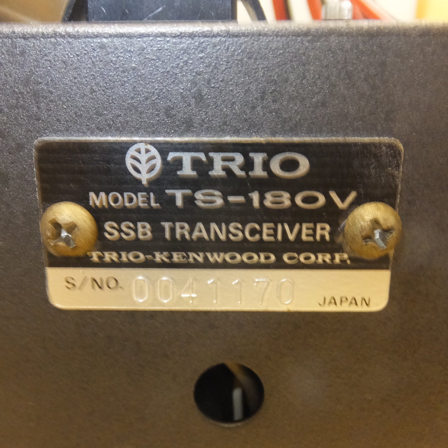 [送料無料] 現状品★ケンウッド TRIO トランシーバー 無線機 SSB TRANSCEIVER TS-180V(2)★