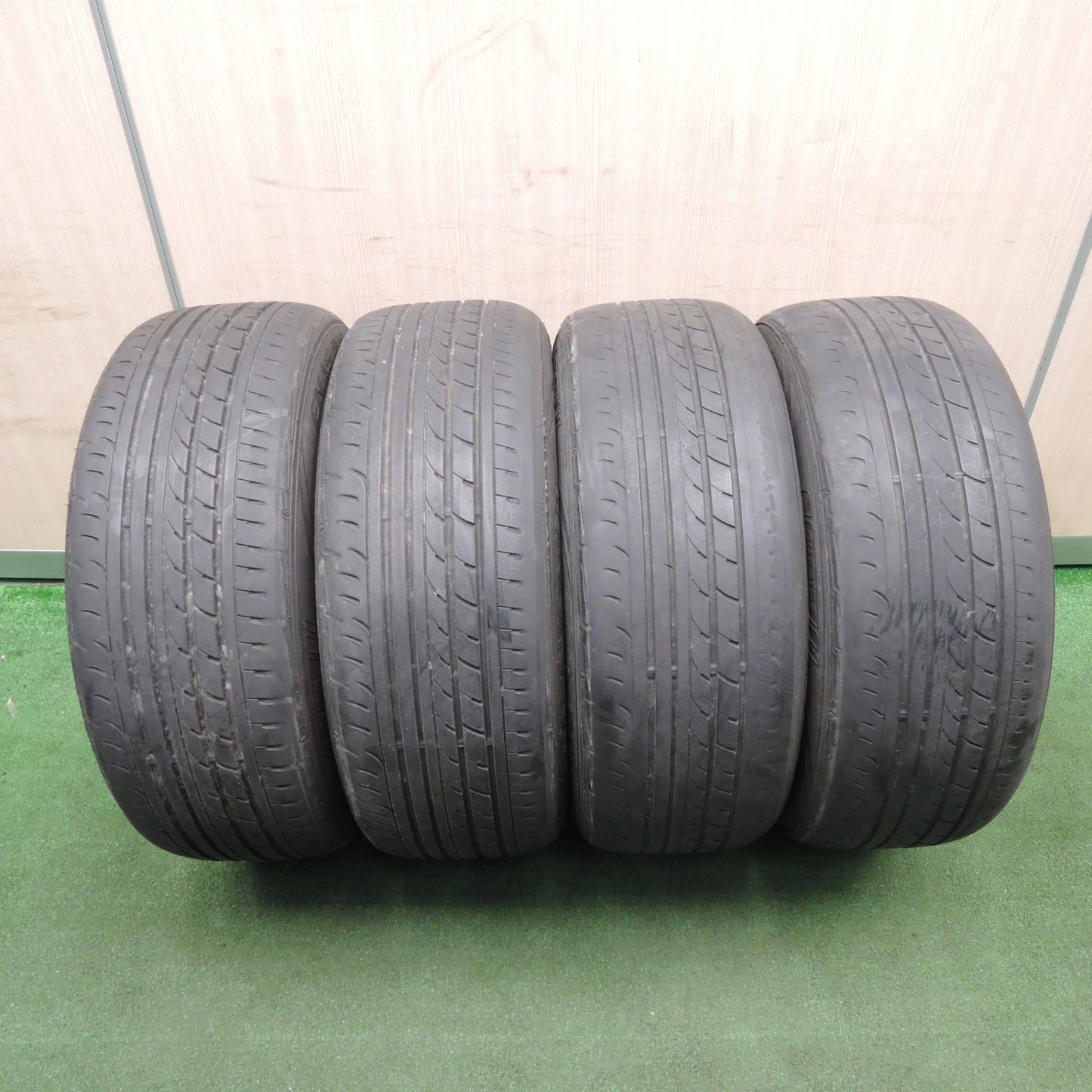 *送料無料* 4本価格★SHALLEN AME 215/55R17 ダンロップ エナセーブ RV503 シャレン 17インチ PCD114.3/5H★4030510TNノ