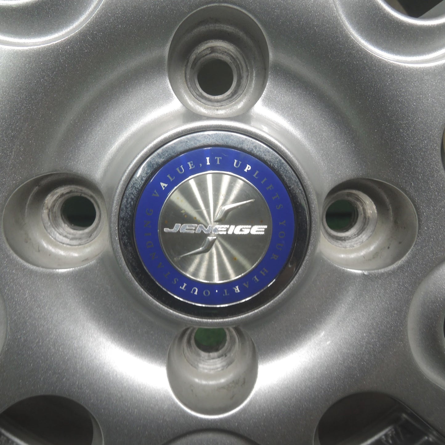 [送料無料]バリ溝！キレイ！9.5分以上★スタッドレス 155/65R13 トーヨー ガリット G5 JENEIGE 社外 アルミ 13インチ PCD100/4H★3083001SYス