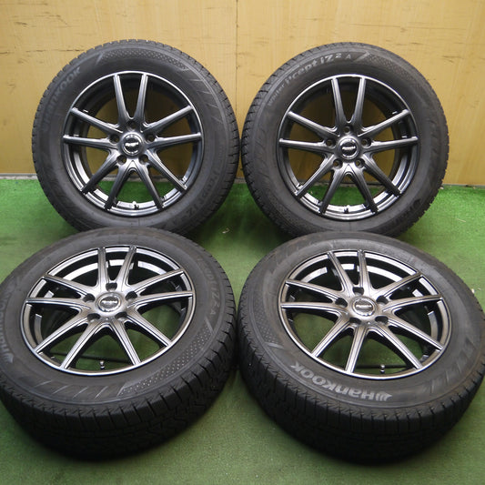 *送料無料*バリ溝!キレイ!8.5分★スタッドレス 205/60R16 ハンコック ウインターアイセプト IZ2A Marverick マーベリック 16インチ PCD114.3/5H★4011210Hス