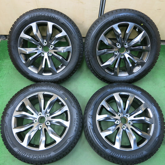 *送料無料*センサー付！超バリ溝！20年！綺麗★レクサス NX Fスポーツ 純正 235/55R18 スタッドレス ブリヂストン DM-V3 PCD114.3/5H★3102803イス