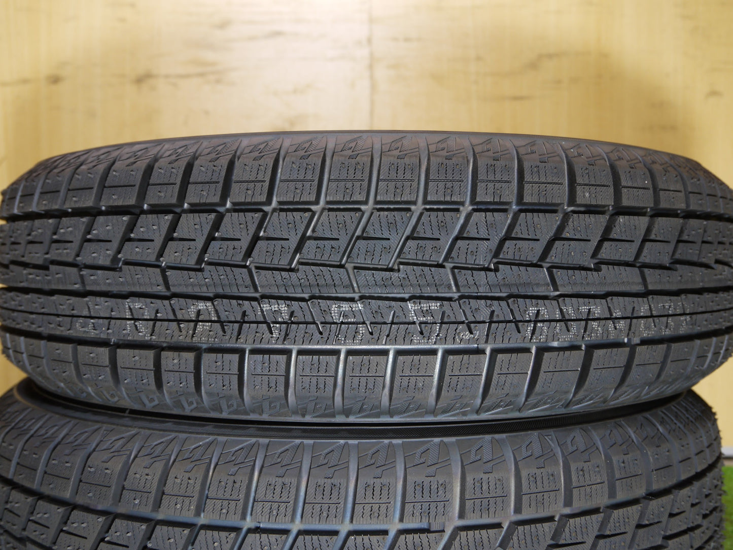 [送料無料]未使用！19年★スタッドレス 155/65R14 ヨコハマ アイスガード iG60 TOPY 鉄 ホイール 14インチ PCD100/4H★2041911クス