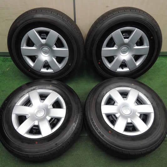 *送料無料*新車外し!23年★トヨタ ハイエース 純正 スチール 195/80R15 107/105N ブリヂストン エコピア RD613 PCD139.7/6H★4012706HAノ