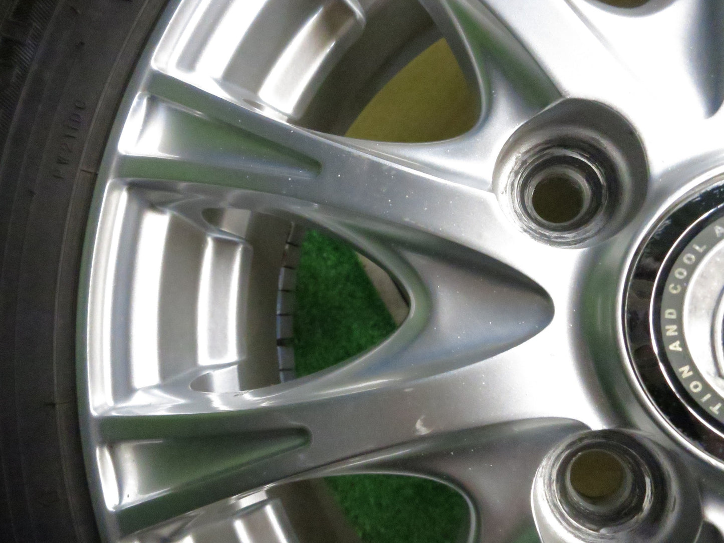 [送料無料]超バリ溝！21年！ほぼ10分★スタッドレス 155/65R13 ダンロップ ウインターマックス WM02 JOKER weds ジョーカー 13インチ PCD100/4H★3013005Hス