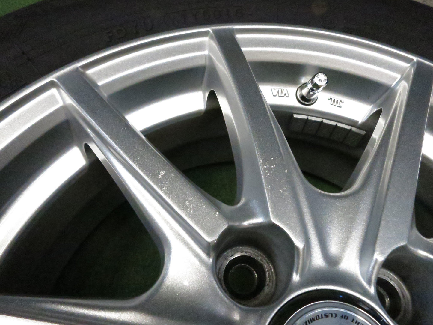 [送料無料]バリ溝！キレイ！ほぼ10分★スタッドレス 175/65R15 ヨコハマ アイスガード iG50 プラス JOKER weds ジョーカー 15インチ PCD100/4H★3021414Hス