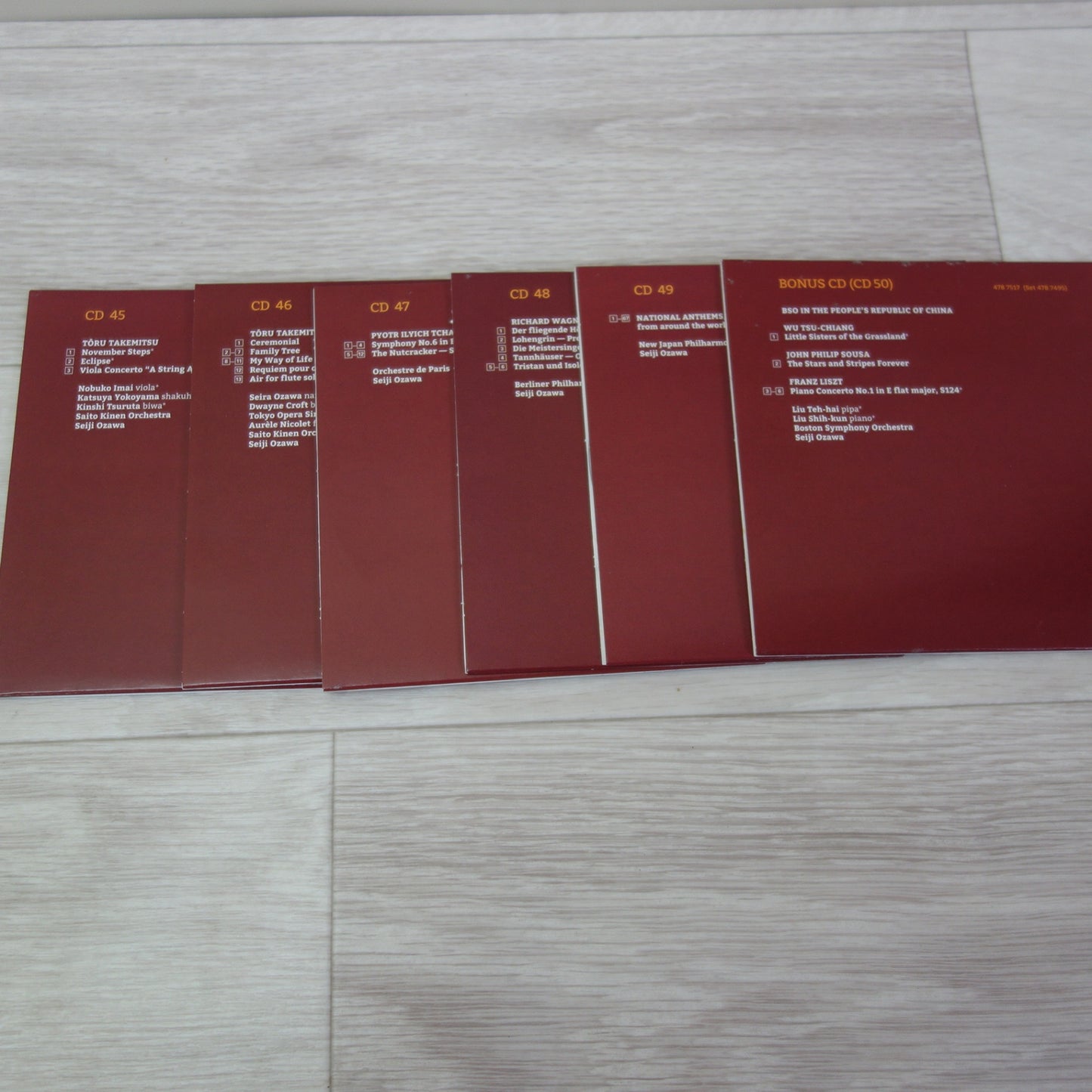 [送料無料] キレイ☆SEIJI OZAWA 小澤征爾 THE PHILIPS YEARS CD BOX Disk CDボックス フィリップス・イヤーズ☆