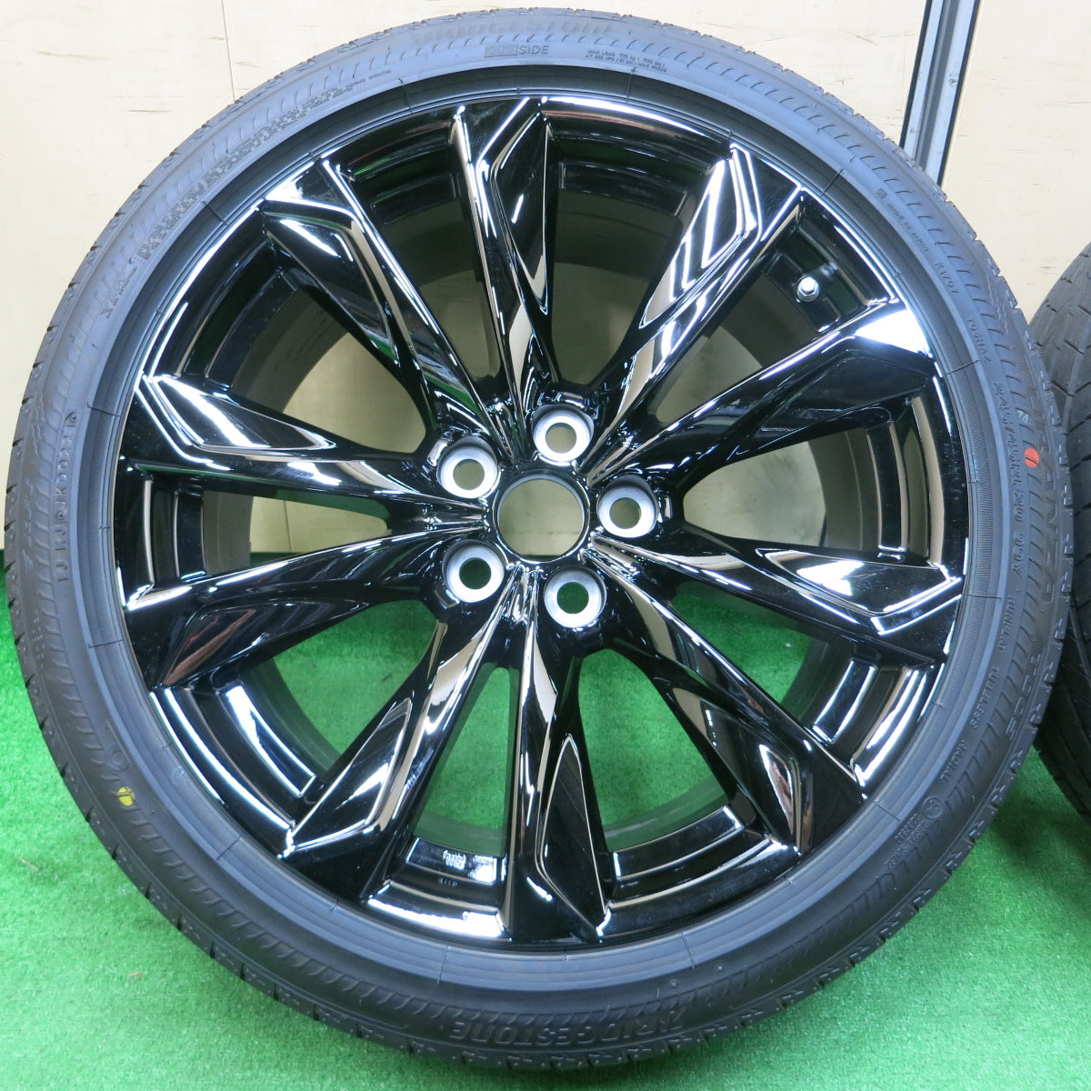 *送料無料*センサー付！新車外し！21年★レクサス LS500 Fスポーツ 純正 245/45R20 275/40R20 ブリヂストン トランザ T005 RFT PCD120/5H★3120201イノ