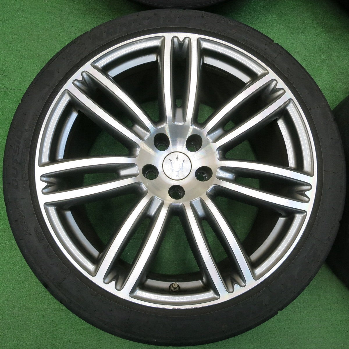 *送料無料* 4本価格★マセラティ ギブリ 純正 OP SPEEDLINE 245/35R20 285/35R20 ナンカン SPORTNEX AR-1 PCD114.3/5H★4030602イノ