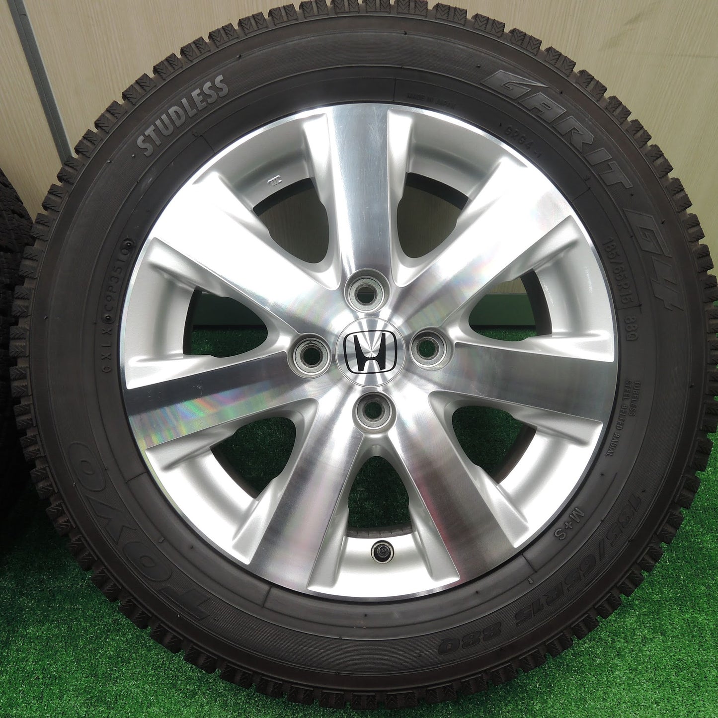 [送料無料]4本価格★ホンダ フリード 純正 185/65R15 スタッドレス トーヨー ガリット G4 15インチ PCD100/4H★3070901NJス