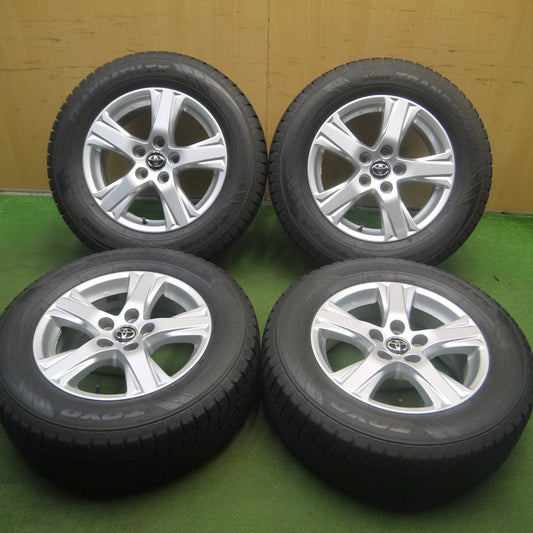 *送料無料* バリ溝!キレイ!9.5分★トヨタ 30系 アルファード 純正 215/65R16 スタッドレス トーヨー ウインター トランパス TX 16インチ PCD114.3/5H★4021906Hス