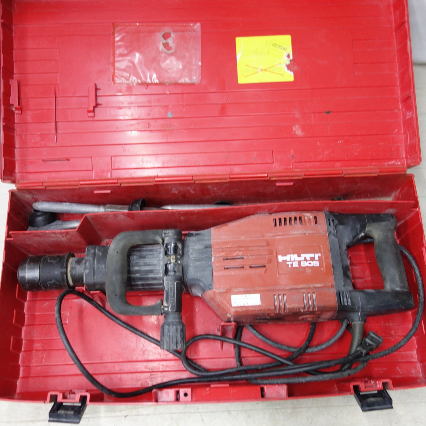[送料無料] ◆HILTI ヒルティ 電動ハンマー TE905 ハツリ機 斫り 電動工具 100V 50/60Hz◆