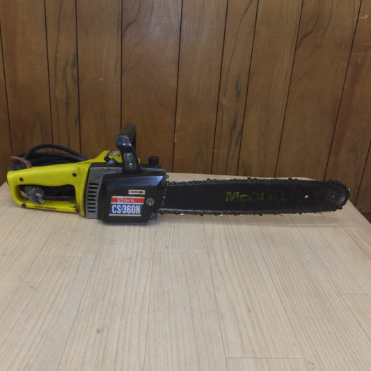 [送料無料] ★リョービ RYOBI チェーンソー CS-360N　100V 14A 1300W 50～60Hz★