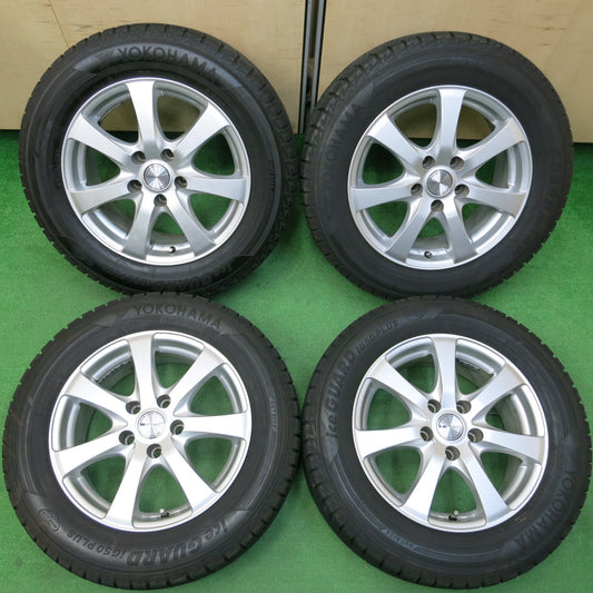 *送料無料*バリ溝!ほぼ10分★スタッドレス 215/60R16 ヨコハマ アイスガード iG50 プラス PRD 16インチ PCD114.3/5H★3122905イス