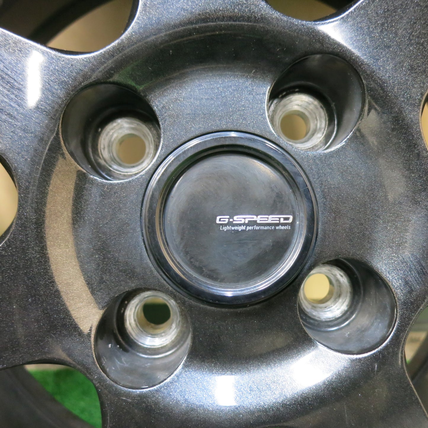 [送料無料]バリ溝！キレイ！8.5分★スタッドレス G-SPEED 175/65R14 ダンロップ ウインターマックス WM01 Gスピード 14インチ PCD100/4H★3041505ヒス