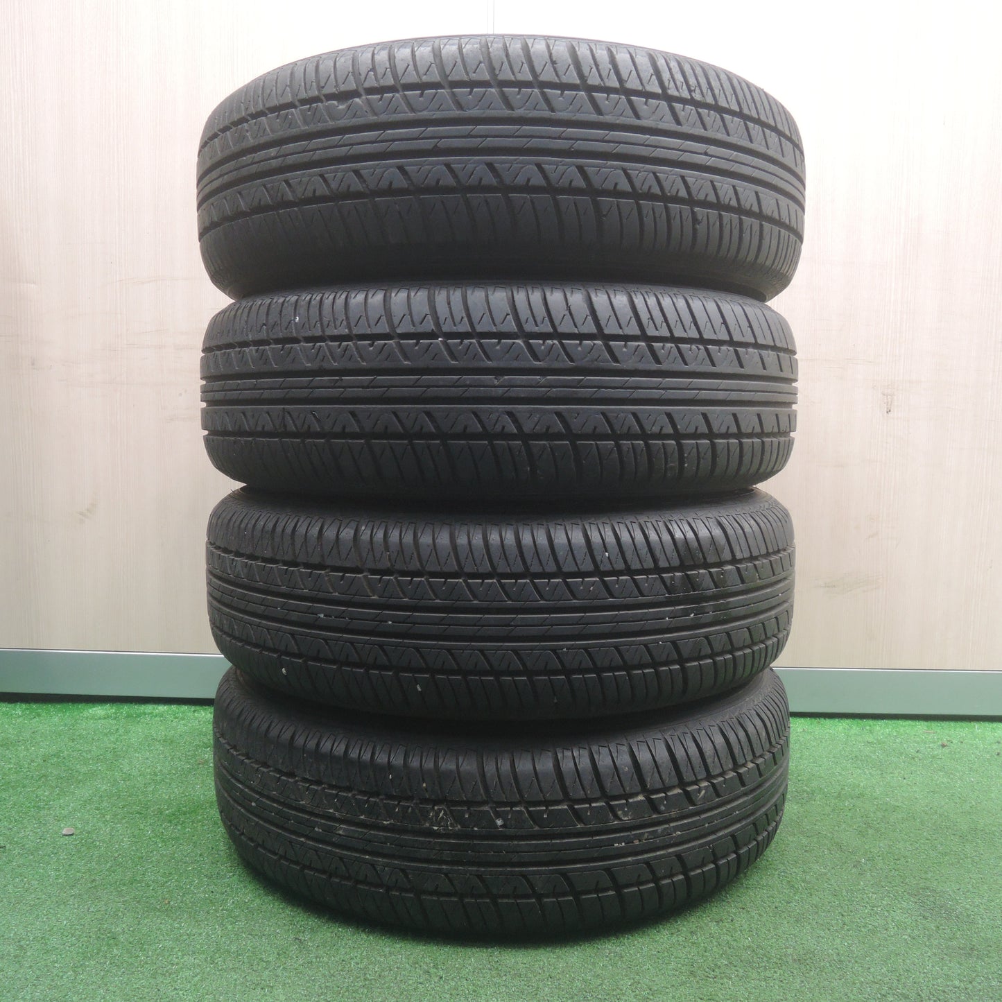 *送料無料*バリ溝！キレイ！9.5分★175/65R15 ゼトロ C4 TOPRUN トップラン 15インチ PCD100/4H★3110711NJノ