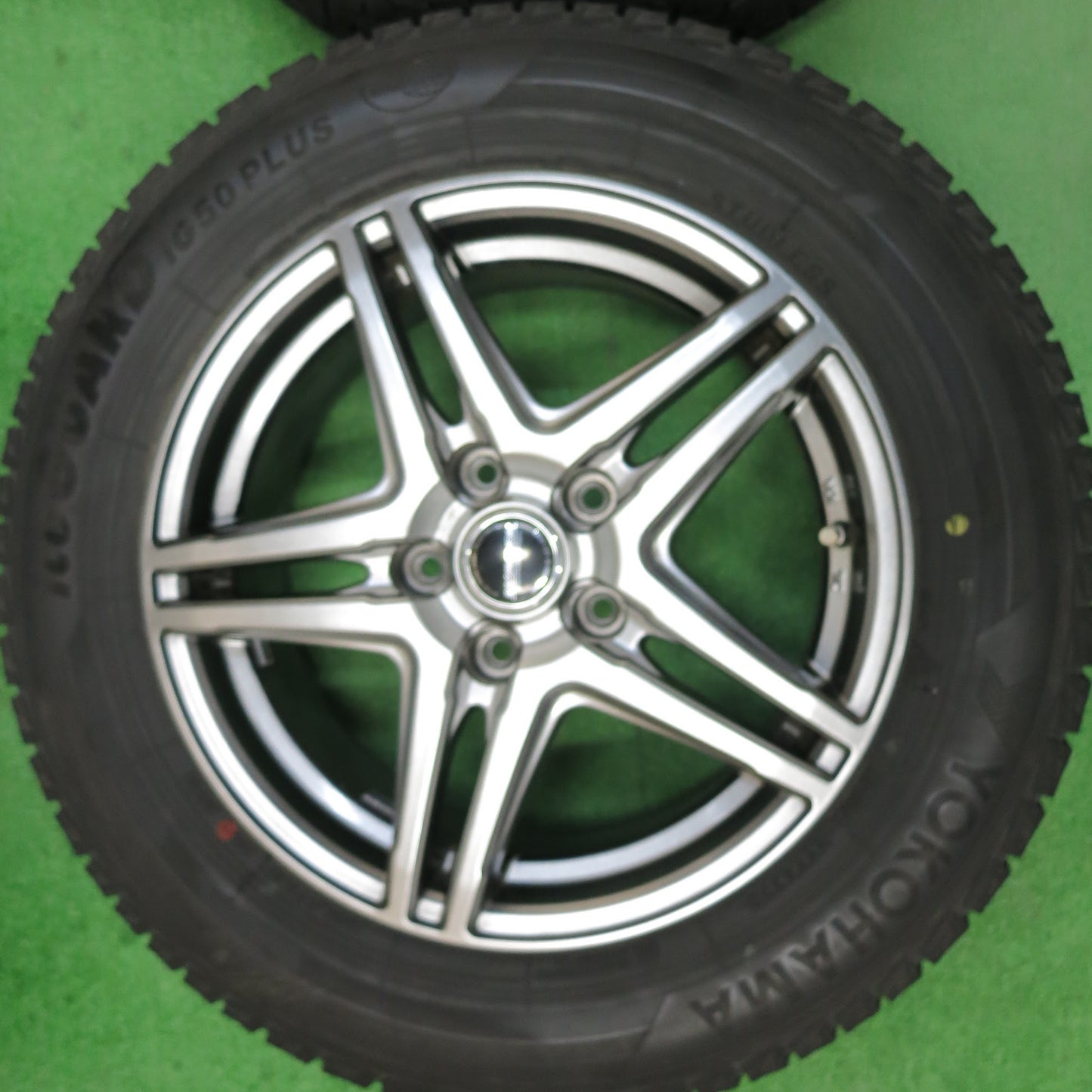 [送料無料]バリ溝！20年！9.5分以上★スタッドレス 205/65R16 ヨコハマ アイスガード iG50 プラス WAREN HOT STUFF ヴァーレン PCD114.3/5H★3041504ヒス
