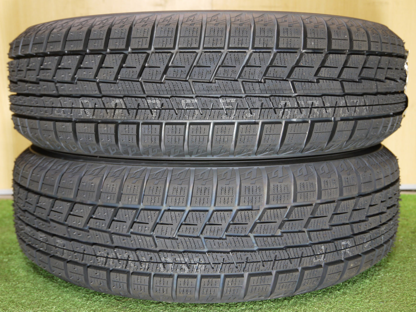 [送料無料]未使用！19年★スタッドレス 155/65R14 ヨコハマ アイスガード iG60 TOPY 鉄 ホイール 14インチ PCD100/4H★2041911クス