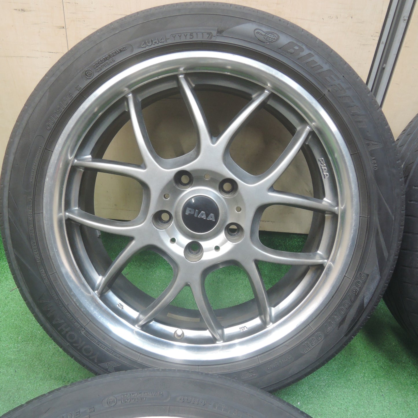 [送料無料]4本価格★PIAA SPORT MESH 2 205/50R17 ヨコハマ ブルーアース AE50 ピア スポーツ メッシュ 17インチ PCD114.3/5H★4010902SYノ