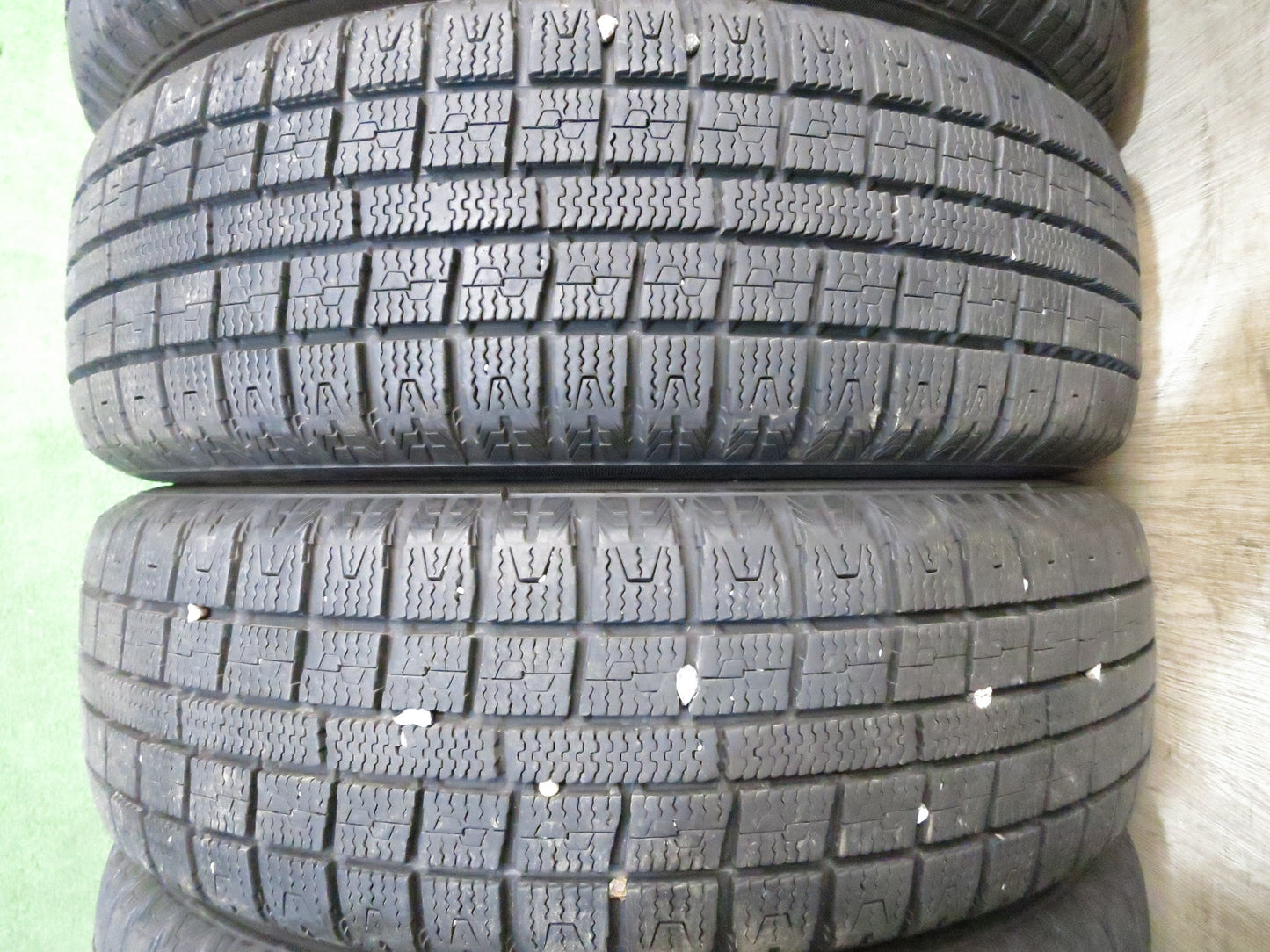 [送料無料]バリ溝！キレイ！8.5分★スタッドレス 155/65R14 トーヨー ガリット G5 NEXTA ネクスタ 14インチ PCD100/4H★3012011Hス