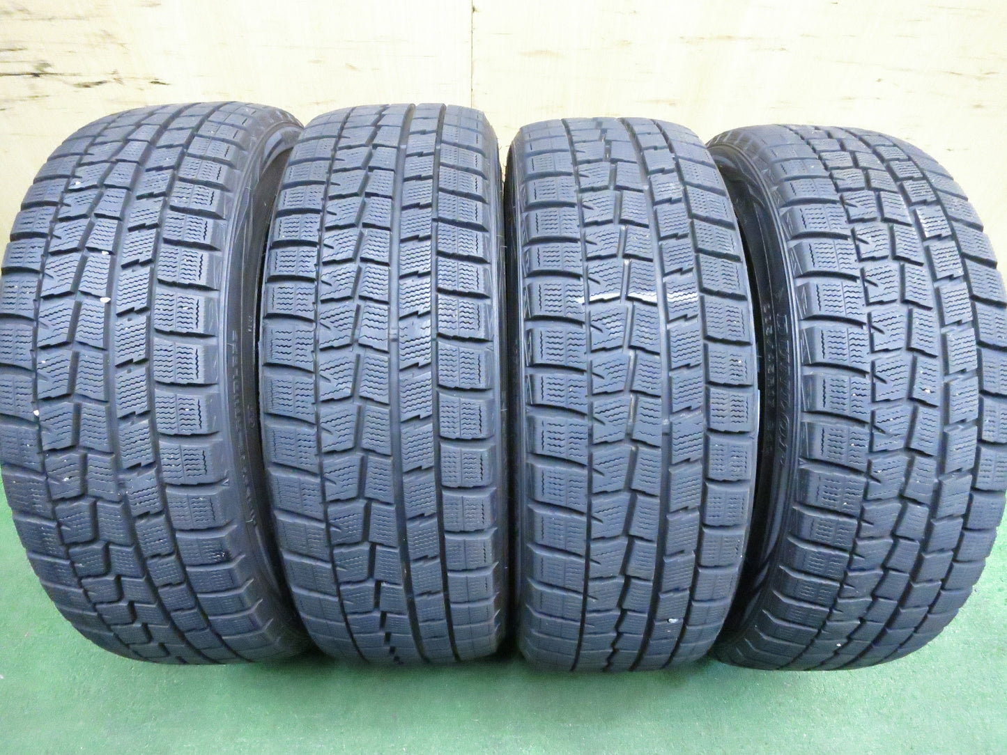 [送料無料]バリ溝！キレイ！9.5分★スタッドレス 205/45R17 BBS RG712H 鍛造 ダンロップ ウインターマックス WM01 17インチ PCD100/4H★3020111Hス