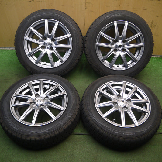 *送料無料*バリ溝！キレイ！9分★スタッドレス 165/65R14 ダンロップ ウインターマックス WM01 SEIN ザイン 14インチ PCD100/4H★4011705Hス