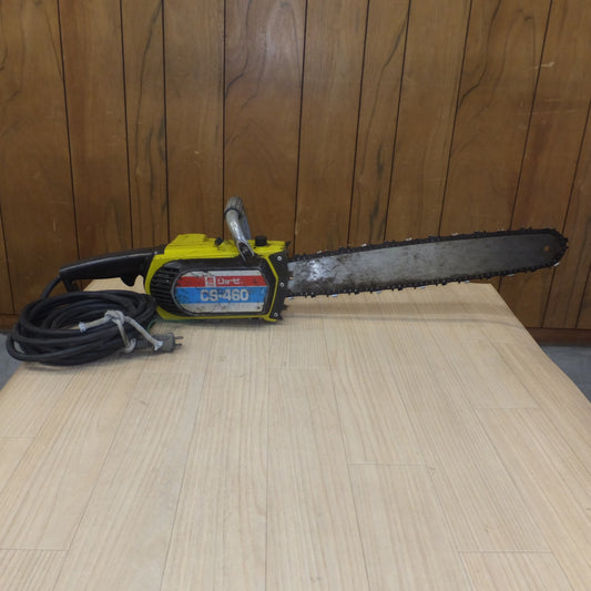 [送料無料] ★リョービ RYOBI チェーンソー CS-460　100V 50～60Hz 14A 1350W★