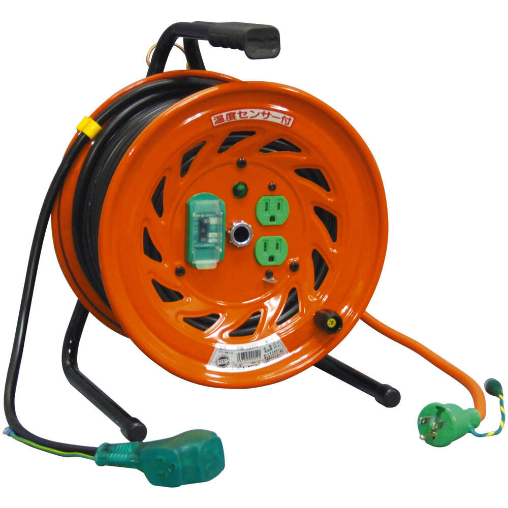 *送料無料*未使用☆NICHIDO 日動 びっくリール RND-EB30S 30m ブレーカー付き コードリール 電工ドラム RNDシリーズ☆