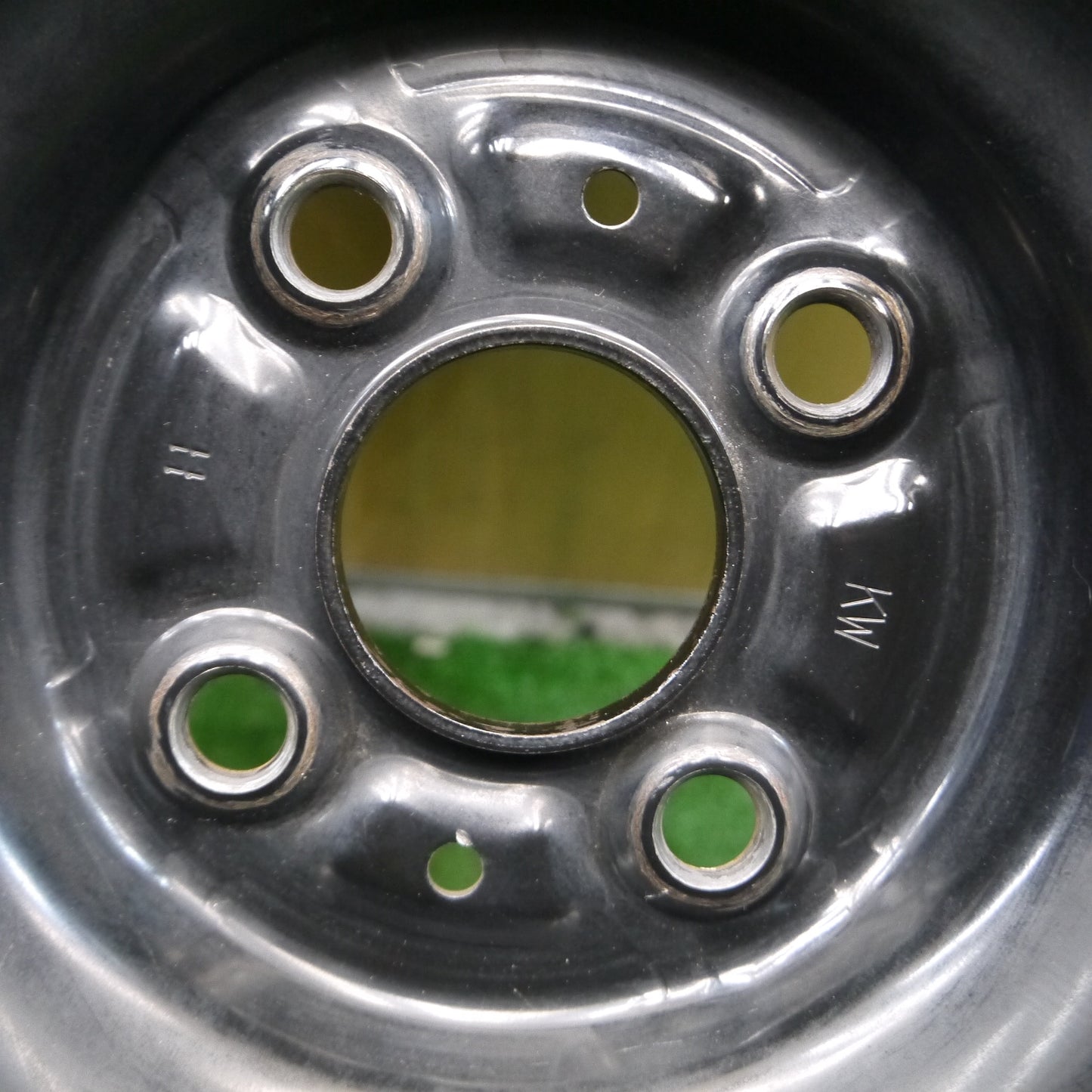 *送料無料*バリ溝！21年！9.5分★トヨタ イスト 純正 スチール 185/65R15 スタッドレス ダンロップ ウインターマックス WM02 PCD100/4H★3102514Hス