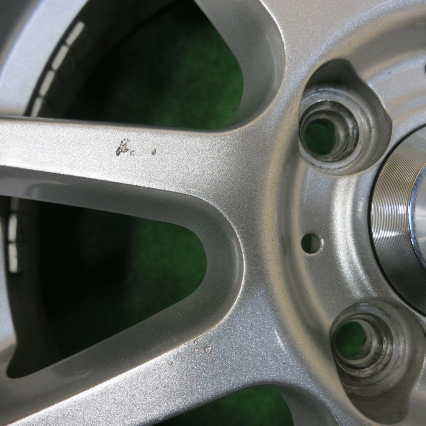 [送料無料]バリ溝！キレイ！9分★スタッドレス 155/65R14 トーヨー ガリット G5 VENTO 社外 アルミ 14インチ PCD100/4H★3041503ヒス