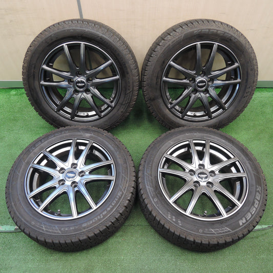 *送料無料*バリ溝！21年！キレイ！9分★スタッドレス 185/60R15 カプセン Snowshoes AW33 Artemis アルテミス 15インチ PCD100/5H★3111713NJス
