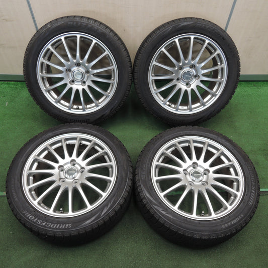 *送料無料* バリ溝!キレイ!8.5分★スタッドレス 215/50R17 ブリヂストン ブリザック VRX ECO FORME エコフォルム 17インチ PCD114.3/5H★4030606TNス