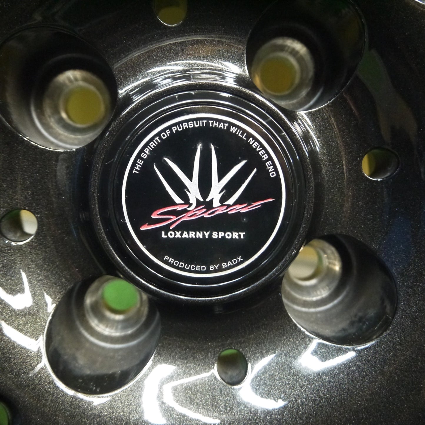 *送料無料* バリ溝！22年！キレイ！ほぼ10分★スタッドレス 195/60R17 グッドイヤー アイスナビ7 LOXARNY SPORT BADX ロクサーニ PCD100/4H★4031104Hス