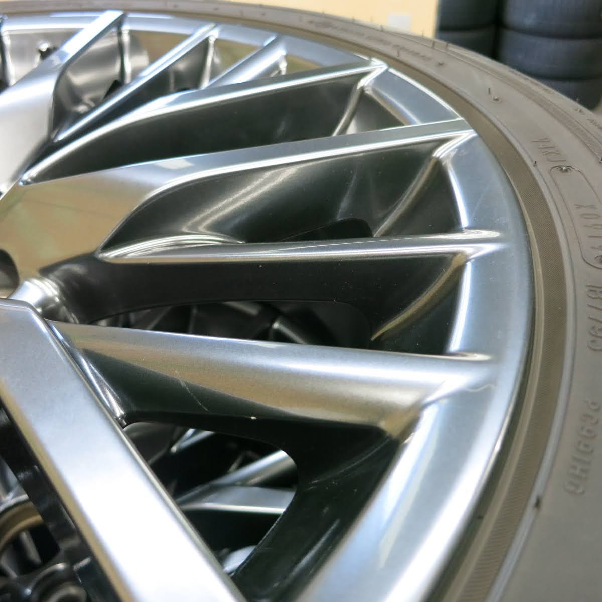 [送料無料]キレイ！19年★レクサス RX Fスポーツ 純正 245/45R20 ファルケン アゼニス FK510 20インチ PCD114.3/5H★3092306イノ