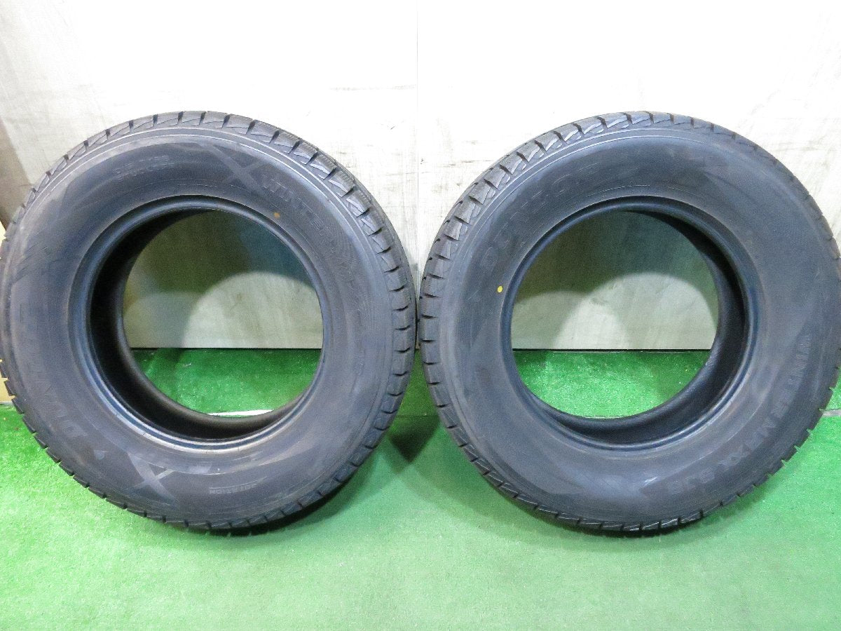 [送料無料]ほぼ未使用！18年★スタッドレス 265/65R17 ダンロップ ウインターマックス SJ8 17インチ タイヤ ランクル プラド サーフ FJクルーザー等★2122302Hスタ