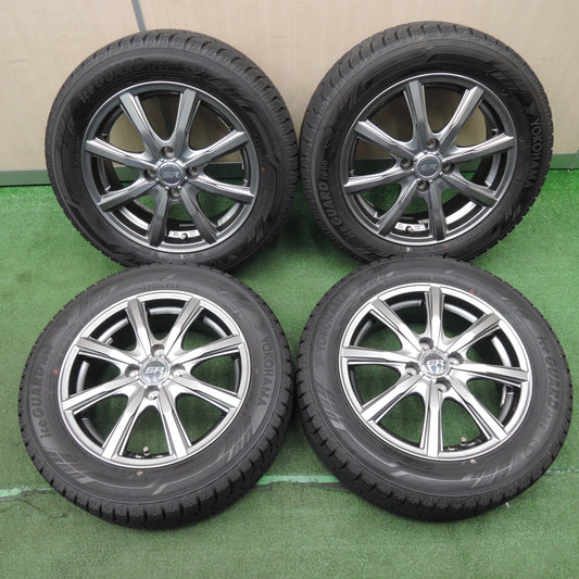 *送料無料* バリ溝!21年!キレイ!9.5分★スタッドレス 185/60R15 ヨコハマ アイスガード iG60 STRANGER ストレンジャー 15インチ PCD100/4H★4021610NJス