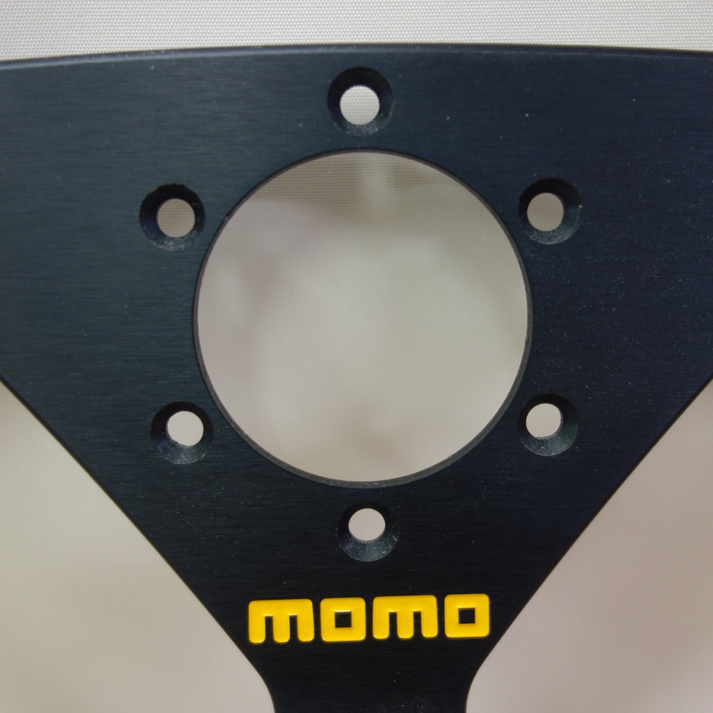 [送料無料] 美品☆MOMO モモ ステアリング ハンドル MOD.78 レッド スエード 350mm M-64☆