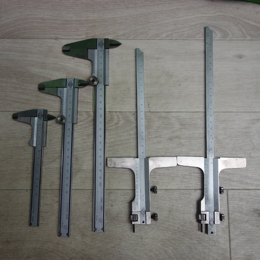 [送料無料] 5点まとめ売り！キレイ☆KANON カノン ノギス デプスゲージ 200mm 150mm 10cm 15cm 20cm デプスノギス 測定器☆