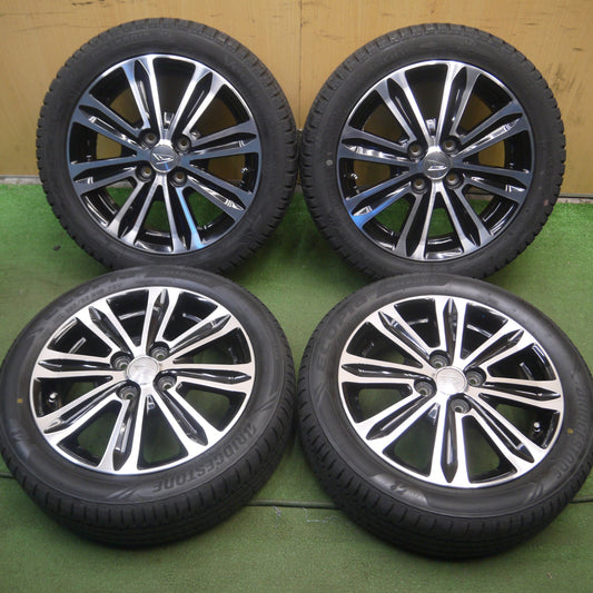 *送料無料* バリ溝!22年!キレイ!9分★ダイハツ タント カスタム 純正 165/55R15 ブリヂストン エコピア NH200C グッドイヤー Vector 4Seasons PCD100/4H★4021302Hノ