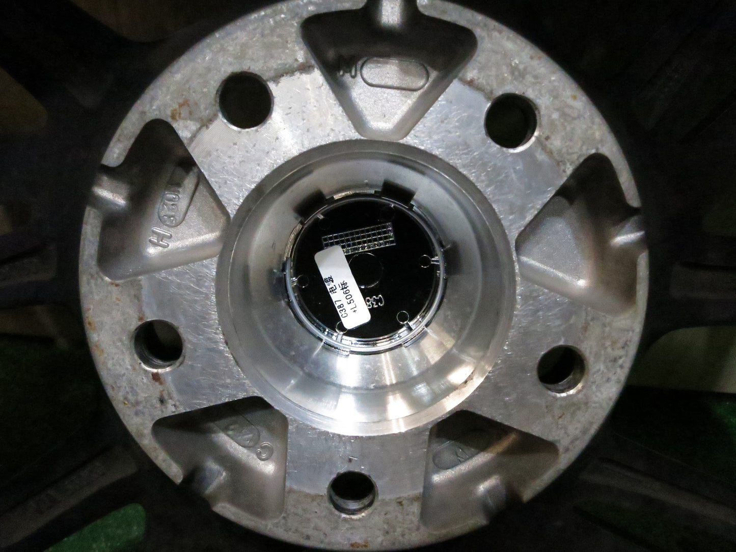 [送料無料]バリ溝！21年！キレイ！9.5分★スタッドレス 215/60R16 ヨコハマ アイスガード iG60 WAREN HOT STUFF ヴァーレン 16インチ PCD114.3/5H★3021511Hス