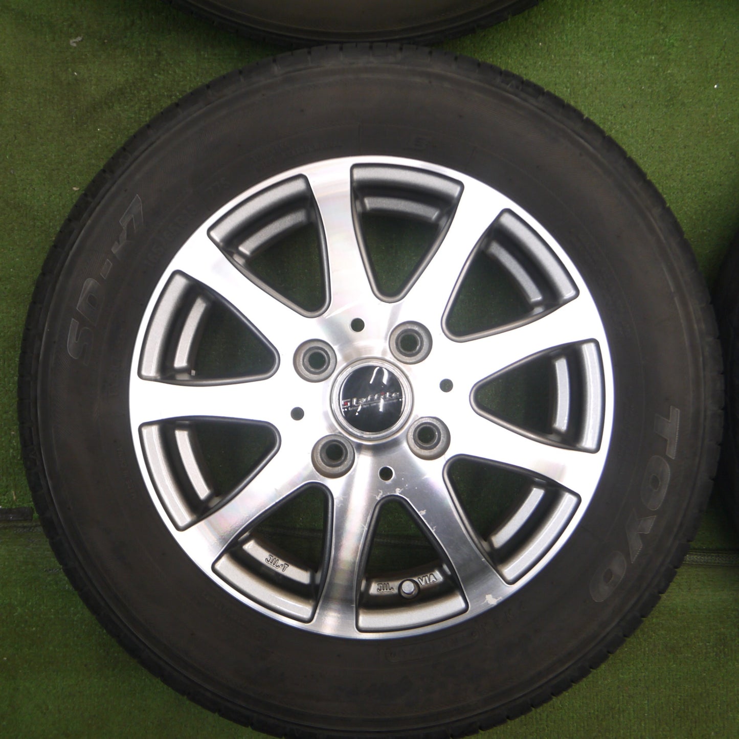 *送料無料* 4本価格★165/65R13 トーヨー SD-K7 Laffite ラフィット 13インチ PCD100/4H★4030202KKノ