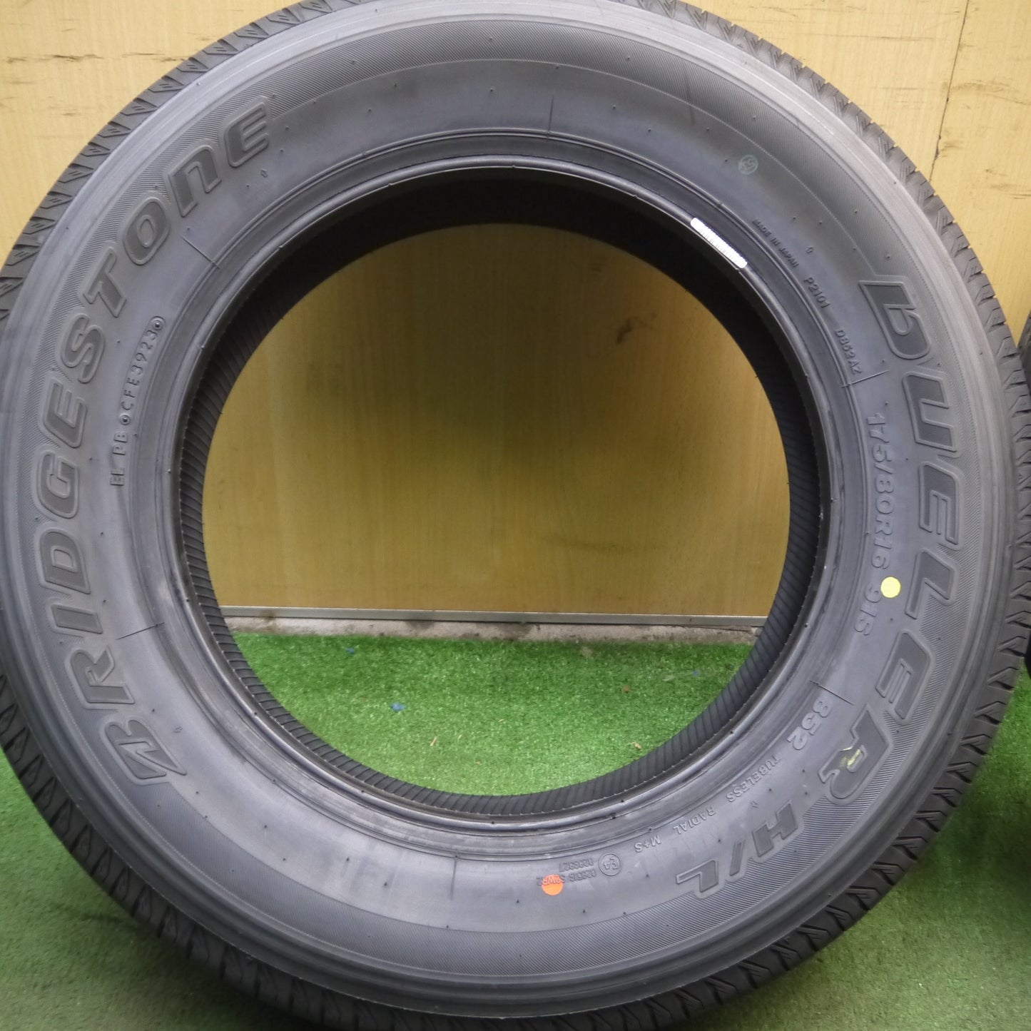*送料無料*新車外し！23年★ジムニー 等 175/80R16 ブリヂストン デューラー H/L 852 タイヤ 16インチ★4011607Hノタ