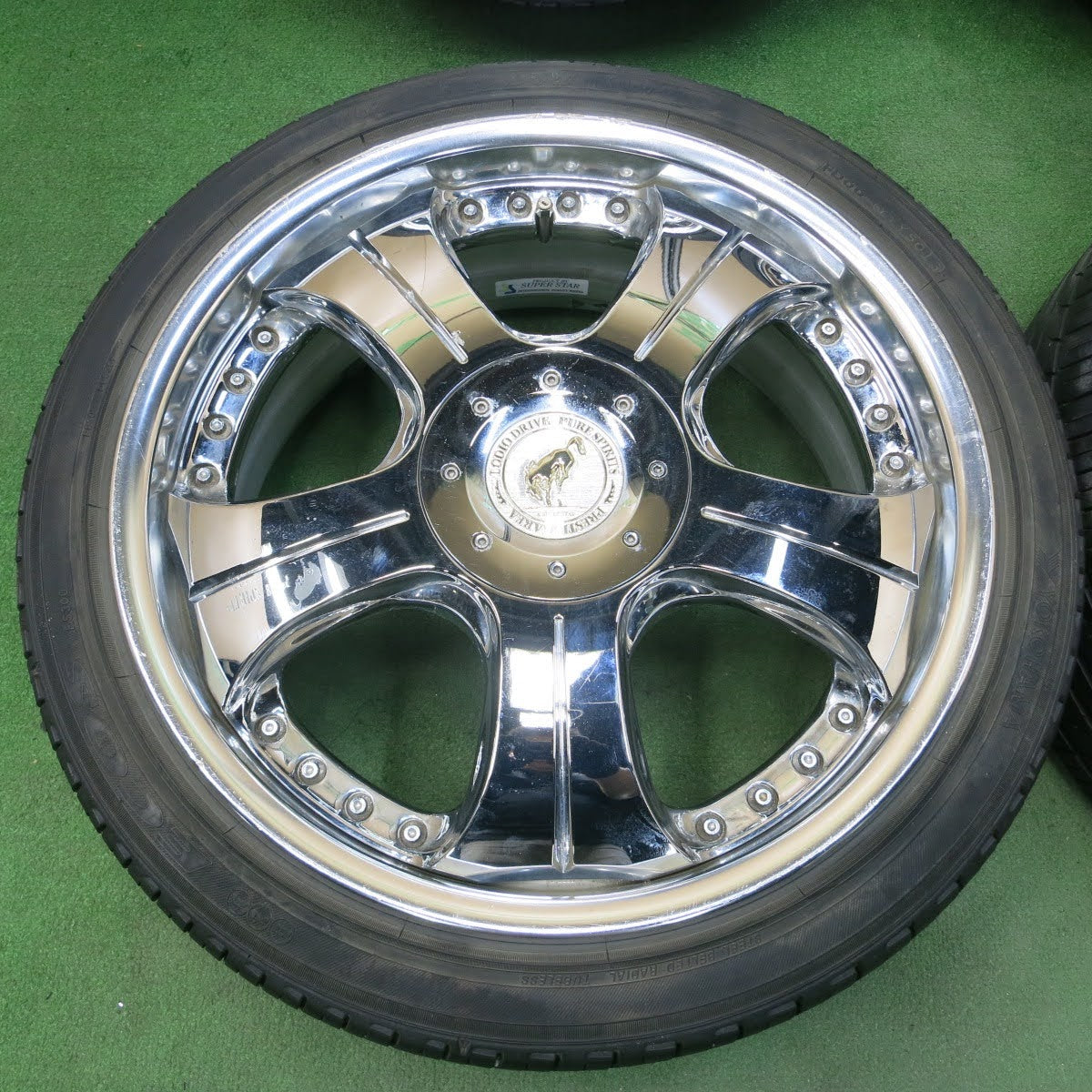 [送料無料]4本価格★LODIO DRIVE PURE SPIRITS SUPER STAR 215/40R18 ヨコハマDNAエコスES300 18インチ PCD100/5H ロデオドライブ ピュアスピリッツ★3092702イノ