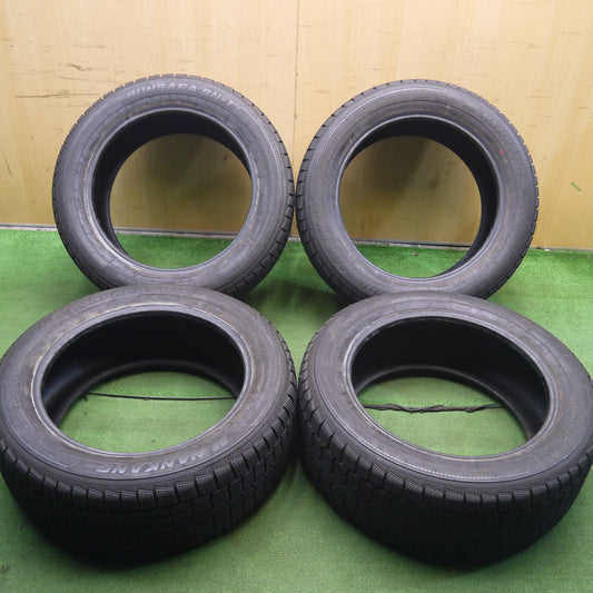 [送料無料]バリ溝！9.5分★スタッドレス 235/55R18 ナンカン RUNSAFA SN-1 タイヤ 18インチ レクサスNX ハリアー ヴァンガード ヴェルファイア 等★3063005Hスタ
