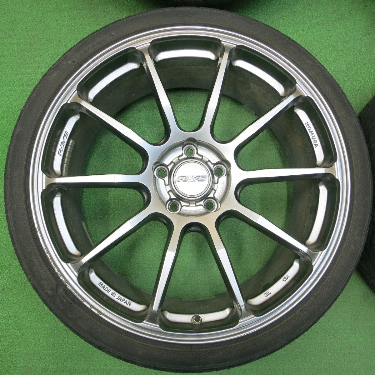 *送料無料* 4本価格★RAYS HOMURA HYUGA HP10 235/35R20 ヨコハマ PARADA Spec-X レイズ ホムラ ヒューガ PCD114.3/5H★4021702イノ
